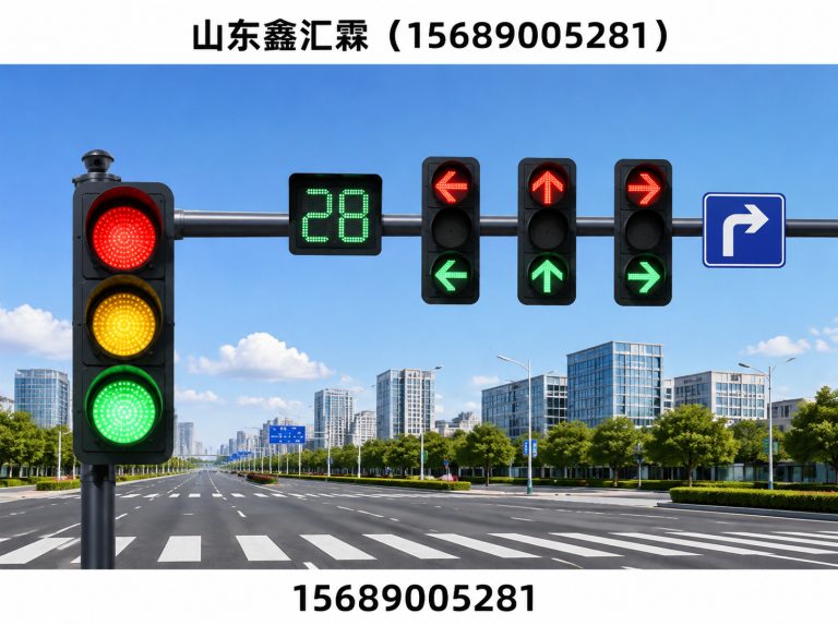 高青县交通信号灯展示图
