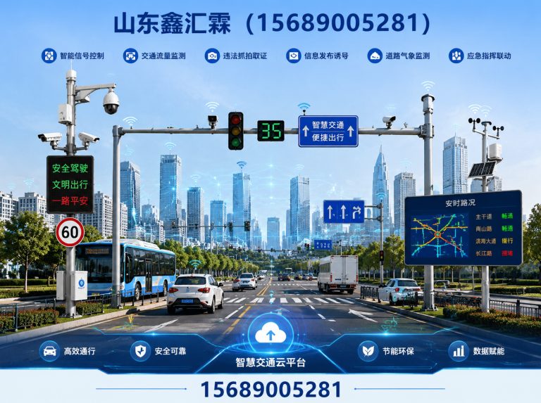 高青县智能交通展示图